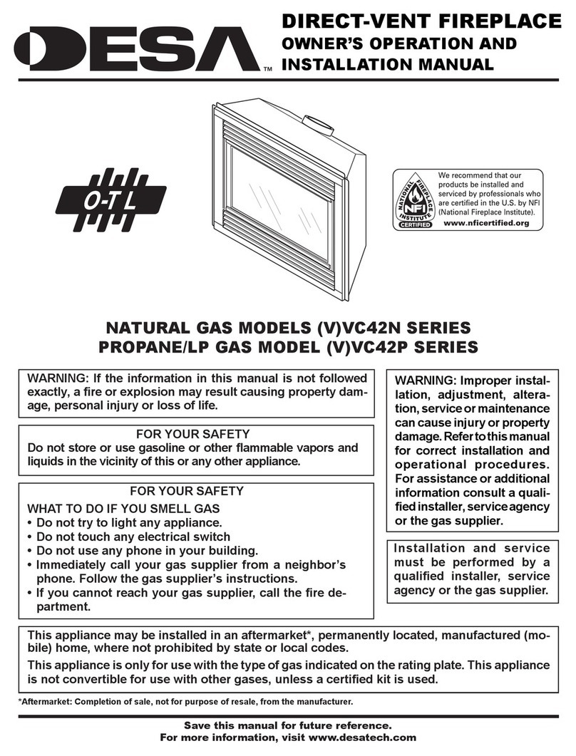 Desa VVC42N SERIES Quick start guide