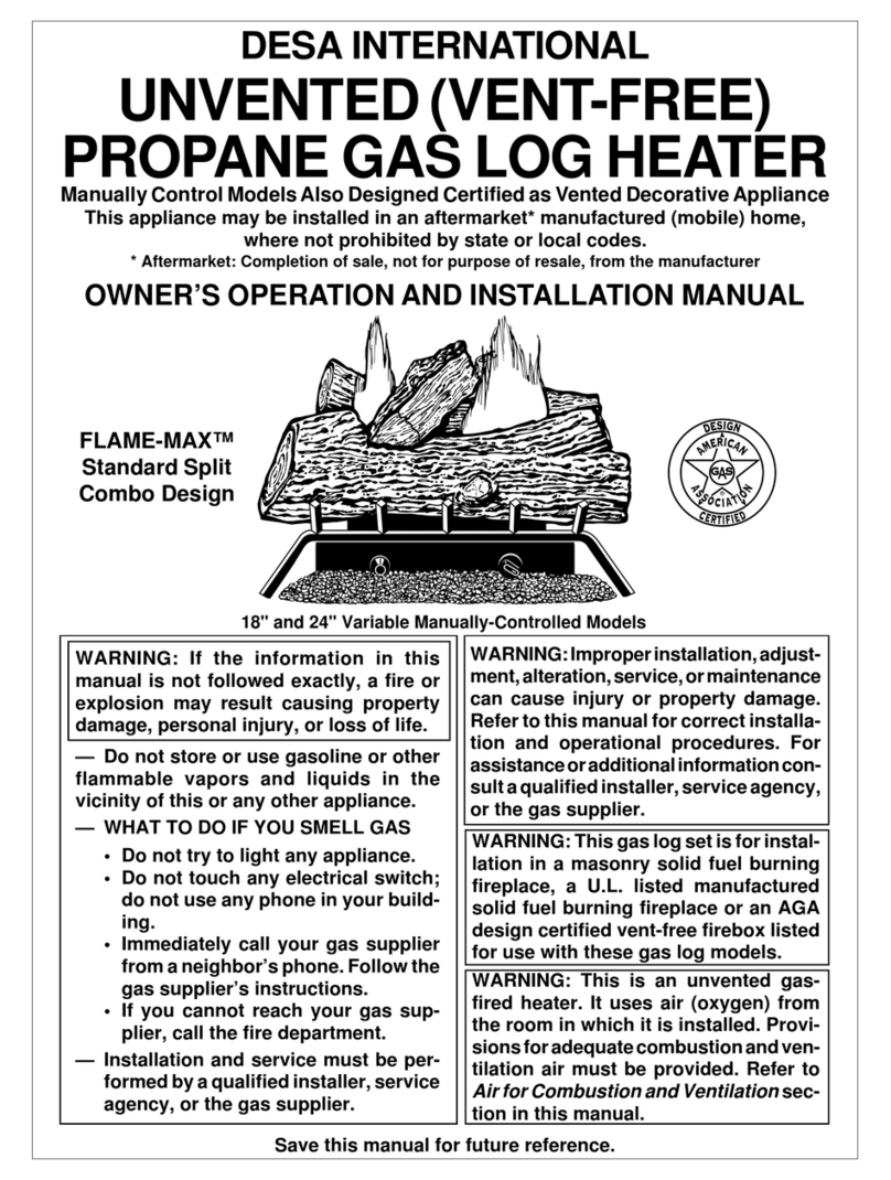 Desa 102783-01B Quick start guide Desa 102783-01B Quick start guide