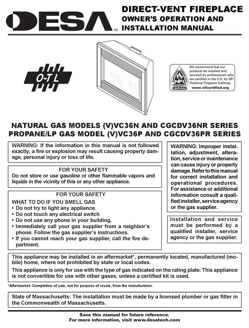 Desa V)VC36P SERIES Quick start guide