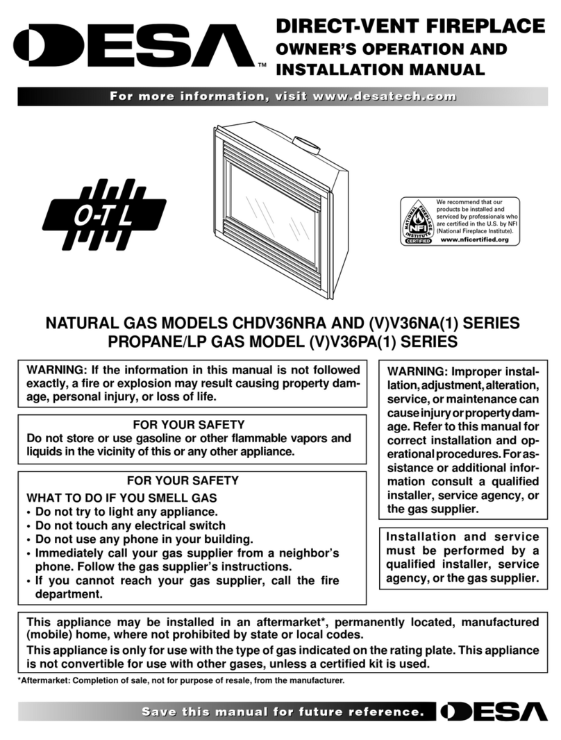 Desa VV36PA1 SERIES Quick start guide