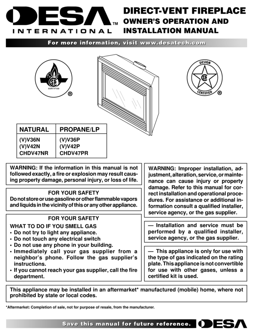 Desa VV36N Series Quick start guide