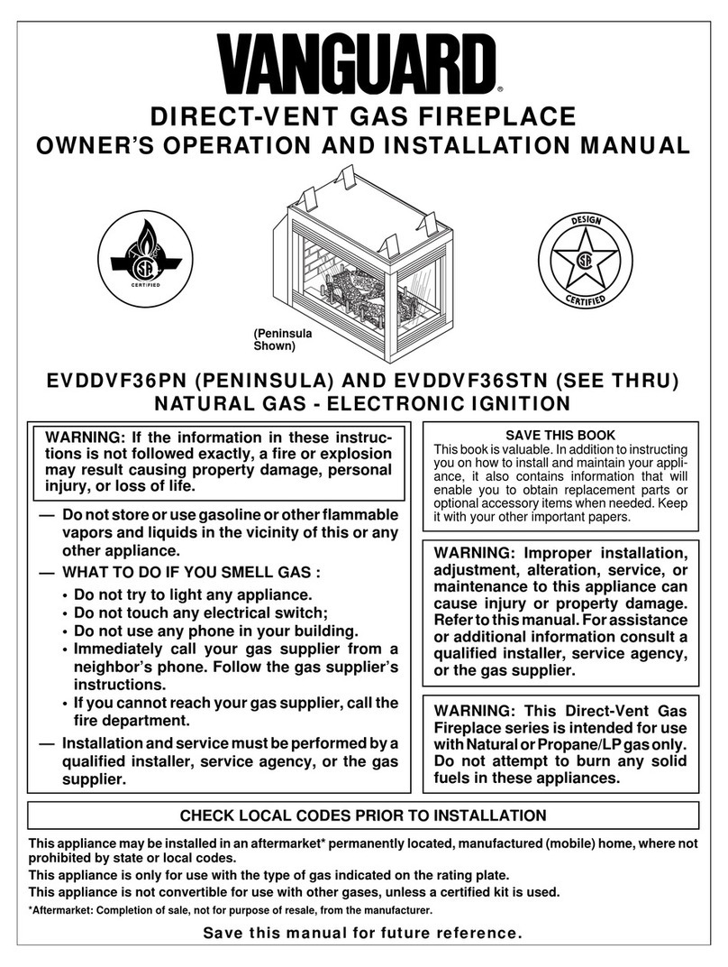 Desa Vanguard EVDDVF36PN Quick start guide