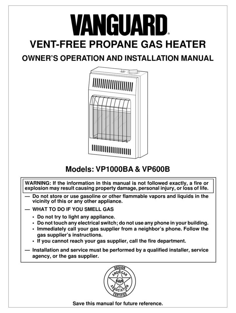 Desa Vanguard VP1000BA Quick start guide