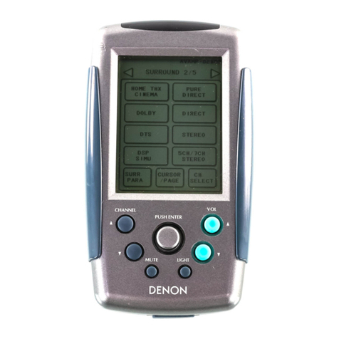 Denon RC-8000 operating instructions