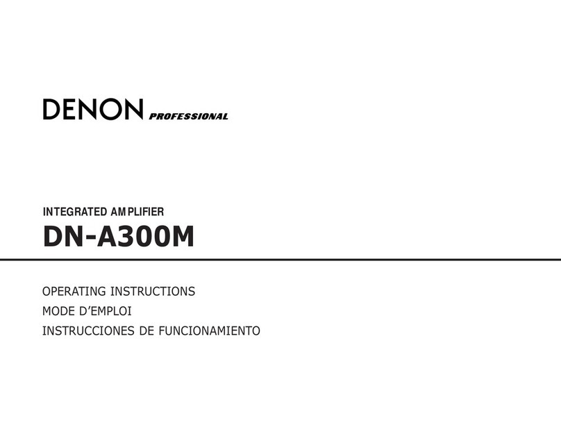 Denon DN-A300M User manual Denon DN-A300M User manual