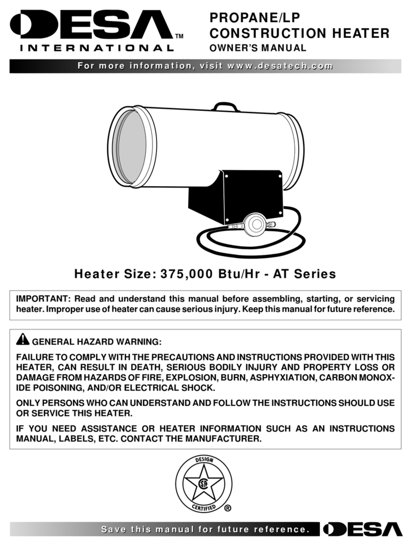 Desa AT Series User manual
