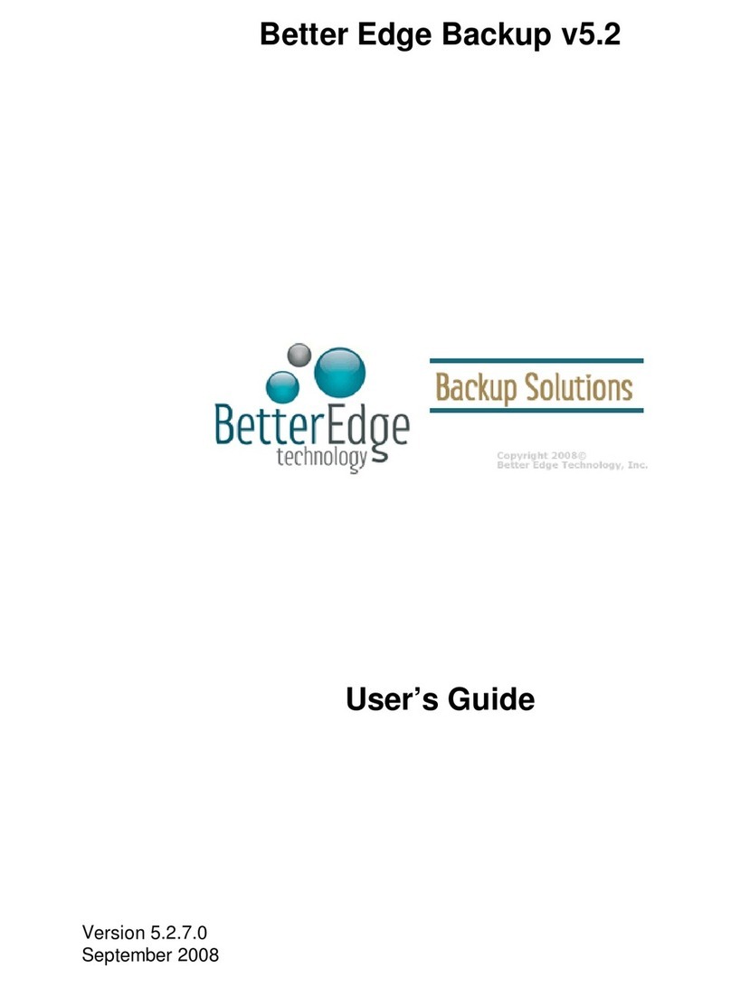 Better Edge technology 5.2.7.0 User manual