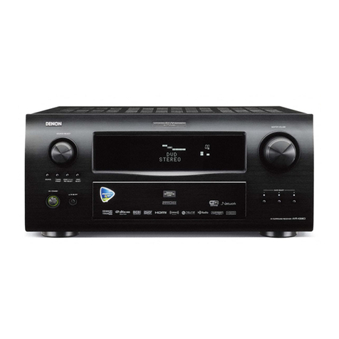 Denon AVR-4308CI User manual Denon AVR-4308CI User manual