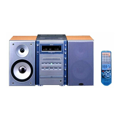 Denon D-G1 User manual