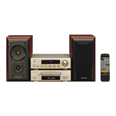 Denon D-F100MC User manual