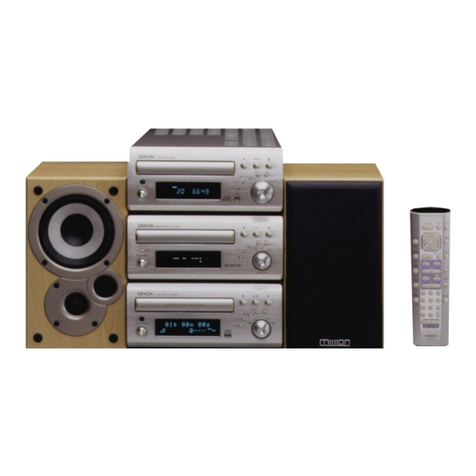Denon CDR-M30 Model information