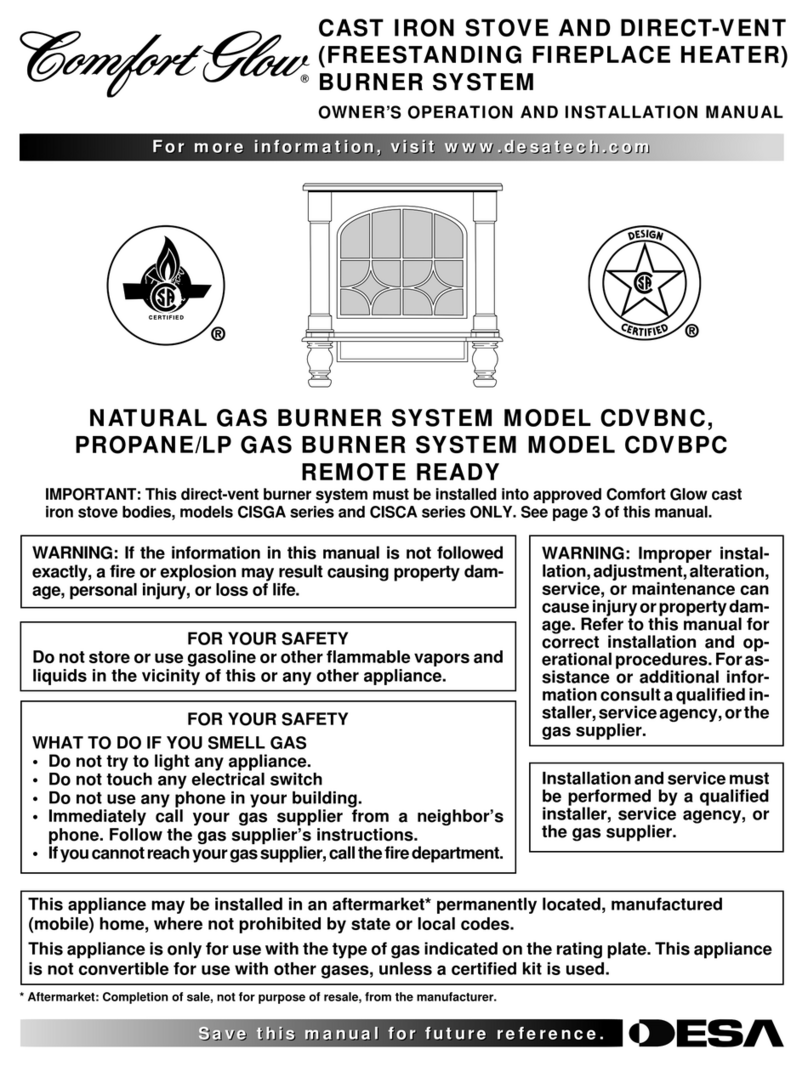 Desa CDVBPC Specification sheet