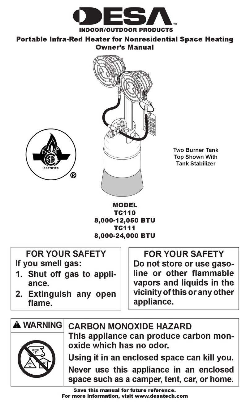 Desa 000-12 User manual