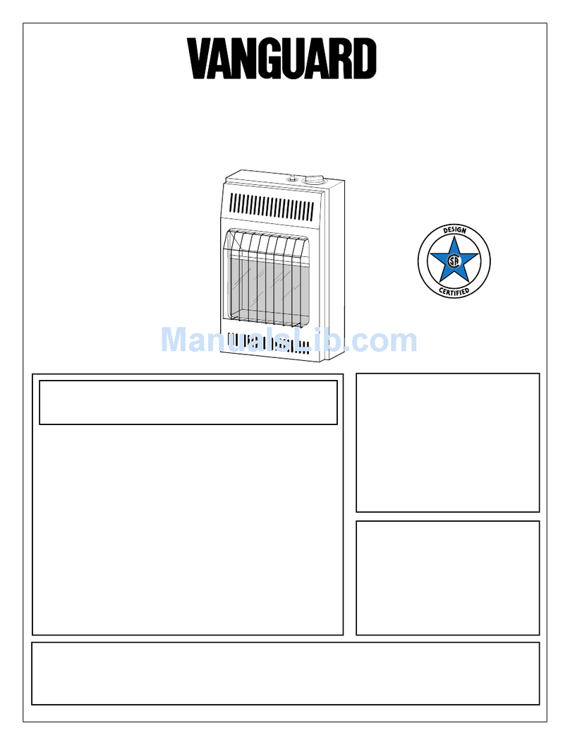 Desa Vanguard VP600BA OWNER'S OPERATION AND INSTALLATION MANUAL
