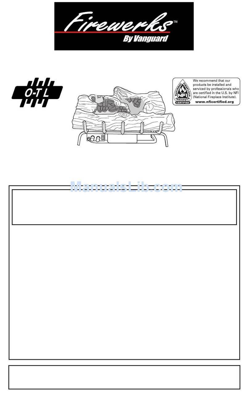 Desa Firewerks VFRMV18NB OWNER'S OPERATION AND INSTALLATION MANUAL