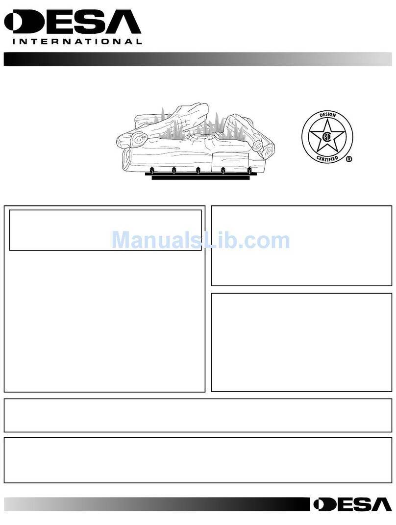 Desa FLAME-MAX VML27NR OWNER'S OPERATION AND INSTALLATION MANUAL