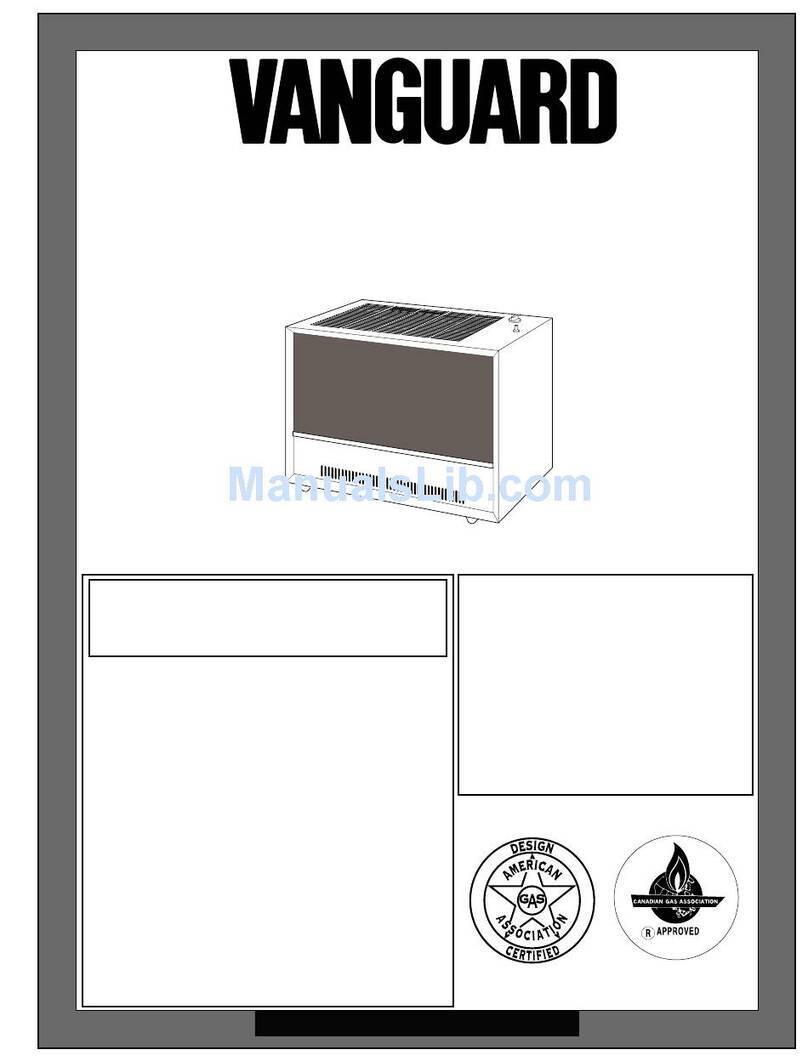 Desa Vanguard GVC50NA Quick start guide