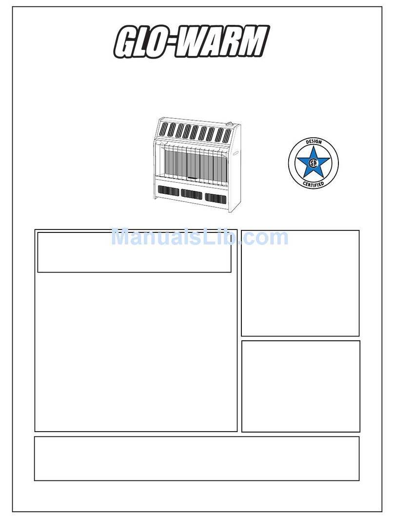Desa Glo-Warm FB-3B Quick start guide