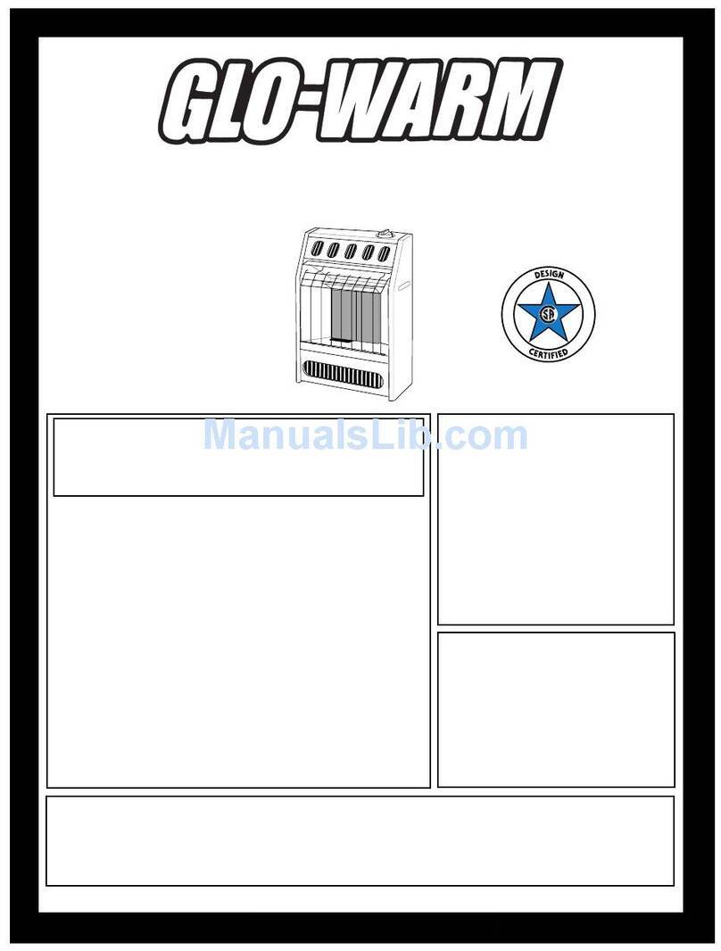 Desa Glo-Warm FA-2B Quick start guide Desa Glo-Warm FA-2B Quick start guide