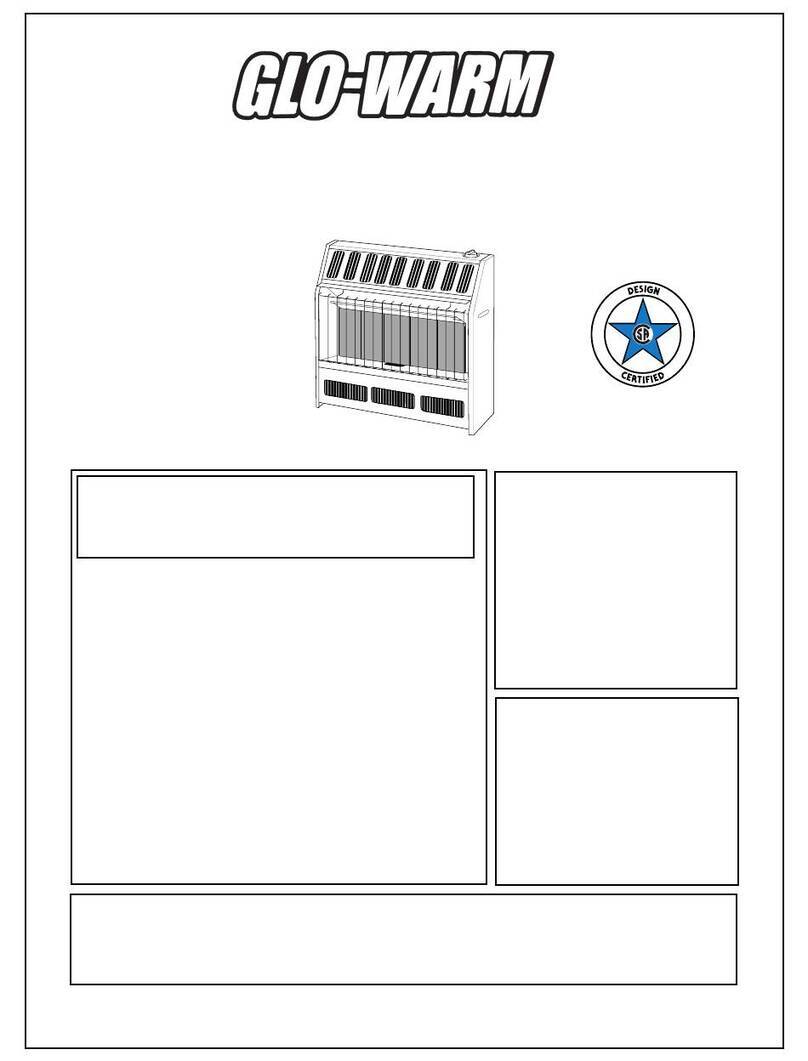 Desa Glo-Warm FB-5B Quick start guide