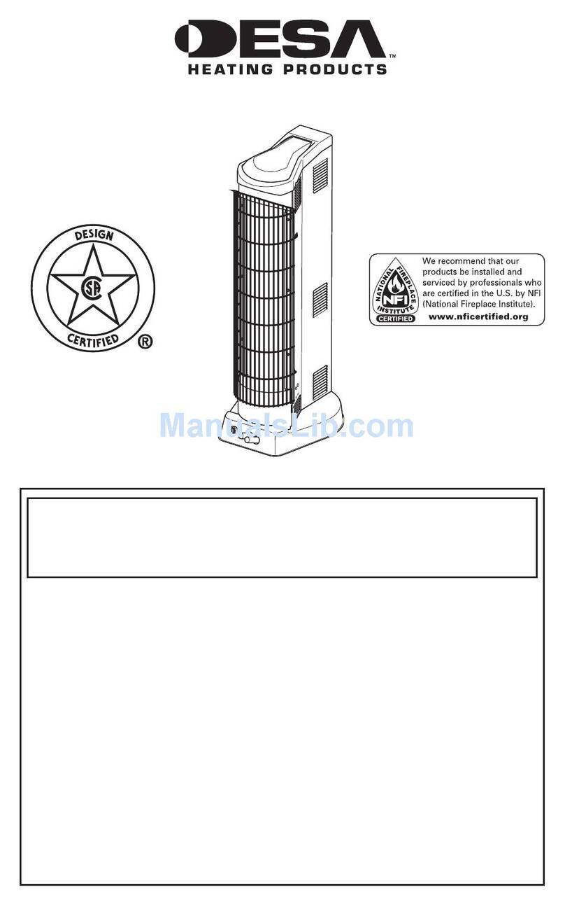 Desa CTR22PR Original instructions Desa CTR22PR Original instructions