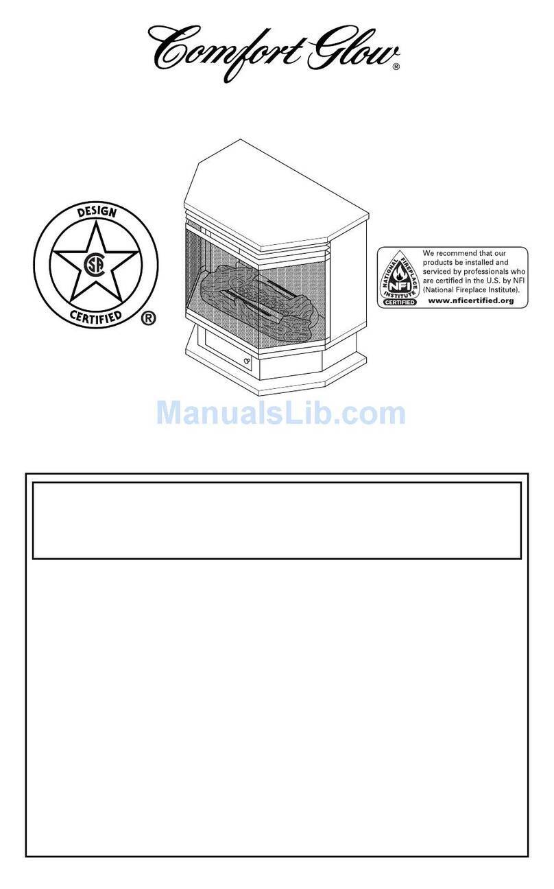 Desa Comfort Glow S26NTA Quick start guide
