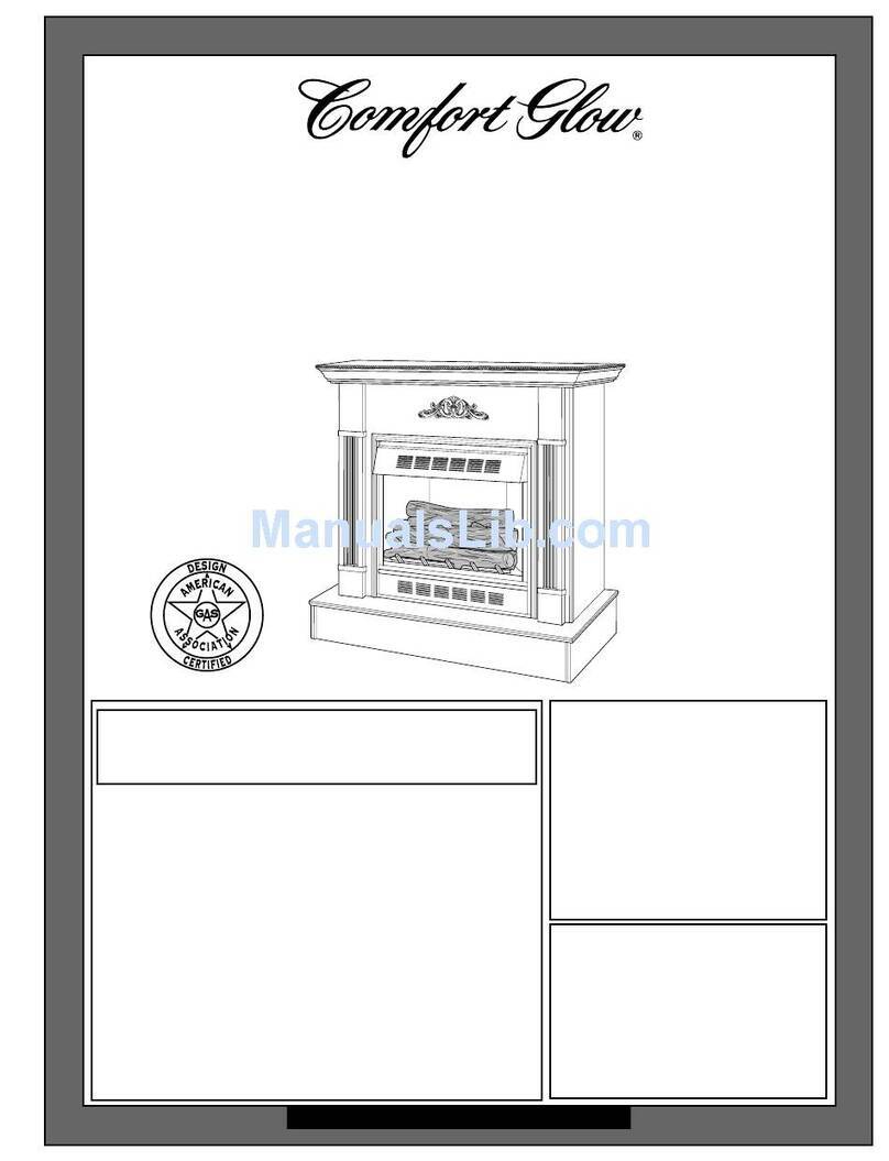 Desa Comfort Glow CGF265NVA Quick start guide