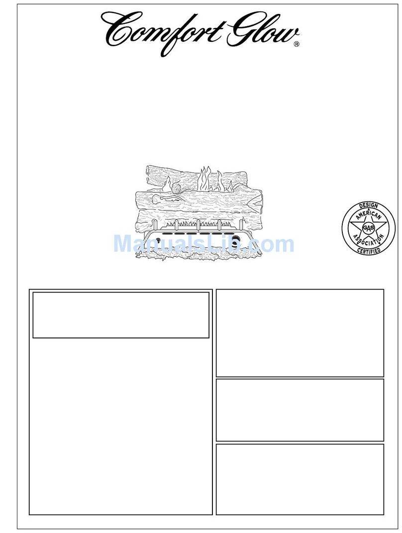Desa Comfort Glow CG2618PV Quick start guide