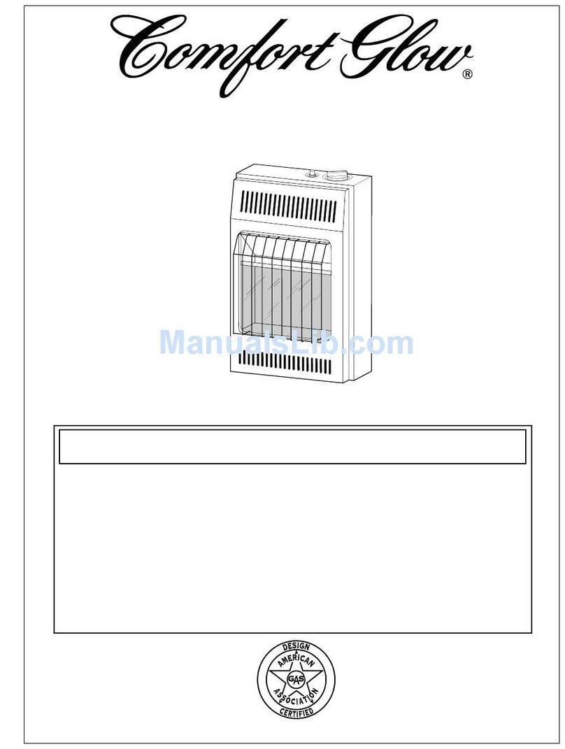 Desa Comfort Glow CGP10 Quick start guide Desa Comfort Glow CGP10 Quick start guide
