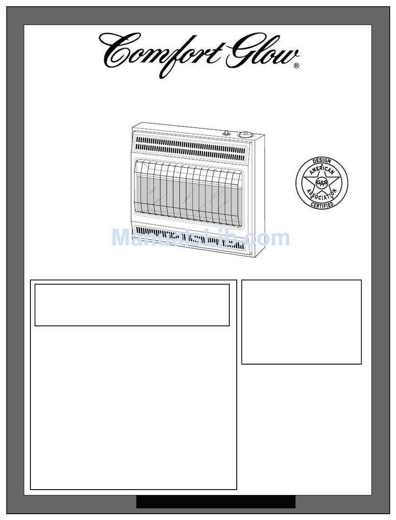 Desa Comfort Glow CGN20T OWNER'S OPERATION AND INSTALLATION MANUAL