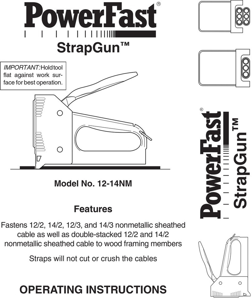 Desa PowerFast StrapGun 12-14NM operating instructions