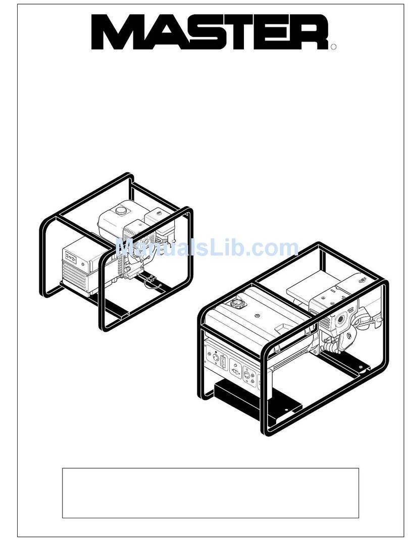 Master MGH3000 OWNER'S OPERATION AND INSTALLATION MANUAL
