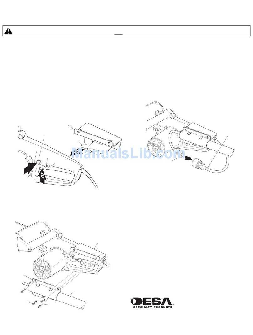 Desa 110731R Assembling manual Desa 110731R Assembling manual