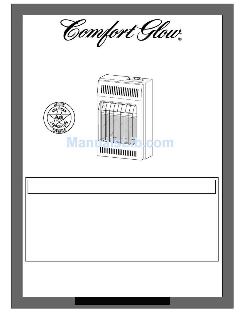 Desa Comfort Glow CGN10T OWNER'S OPERATION AND INSTALLATION MANUAL