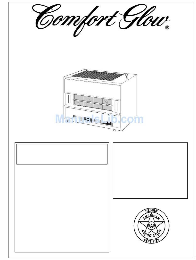 Desa Comfort Glow CGB35P OWNER'S OPERATION AND INSTALLATION MANUAL