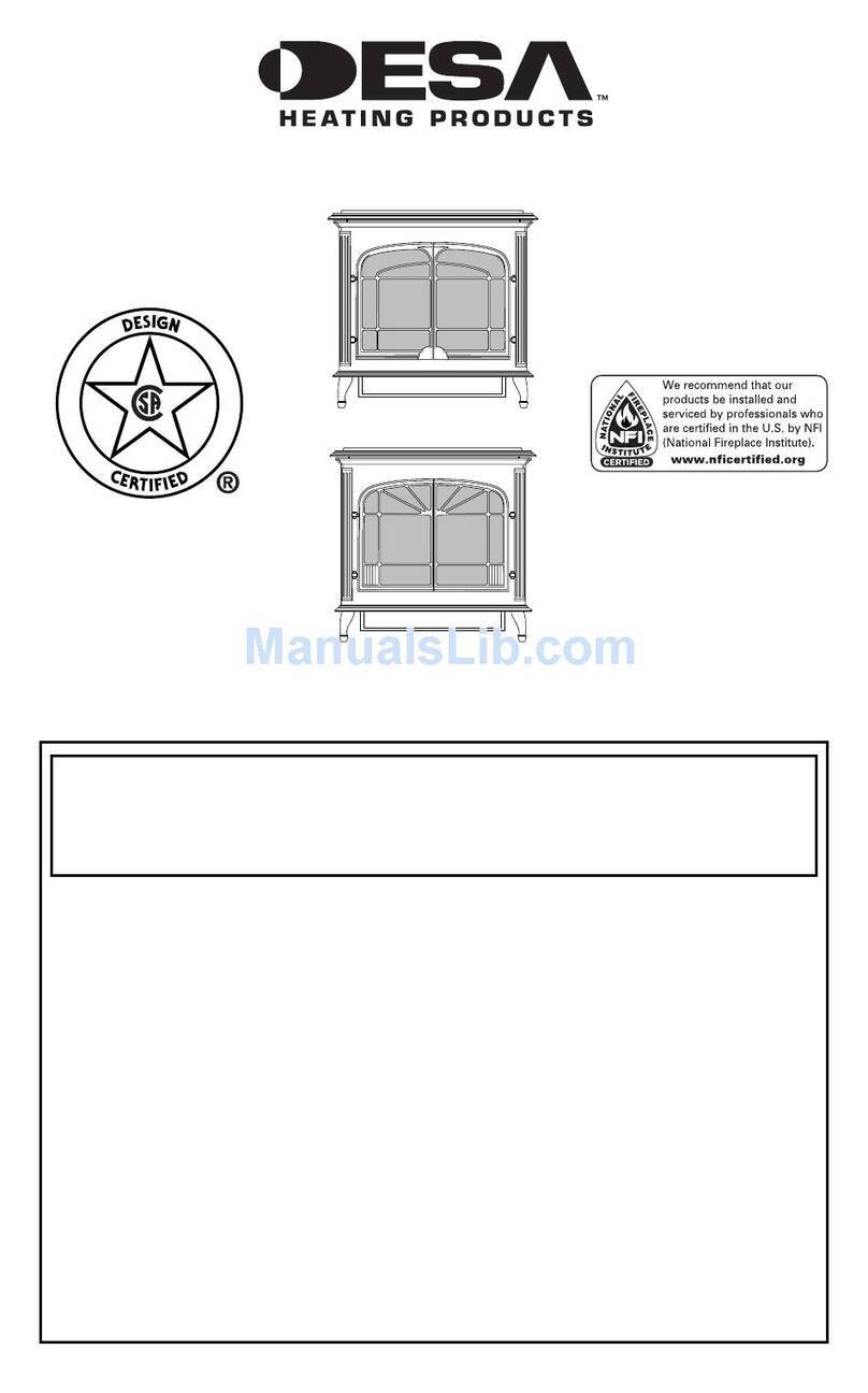 Desa SVYD18NRA/PRA SERIES OWNER'S OPERATION AND INSTALLATION MANUAL