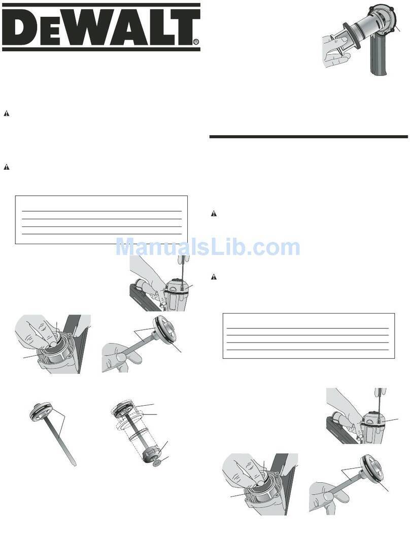 DeWalt D514302 instructions