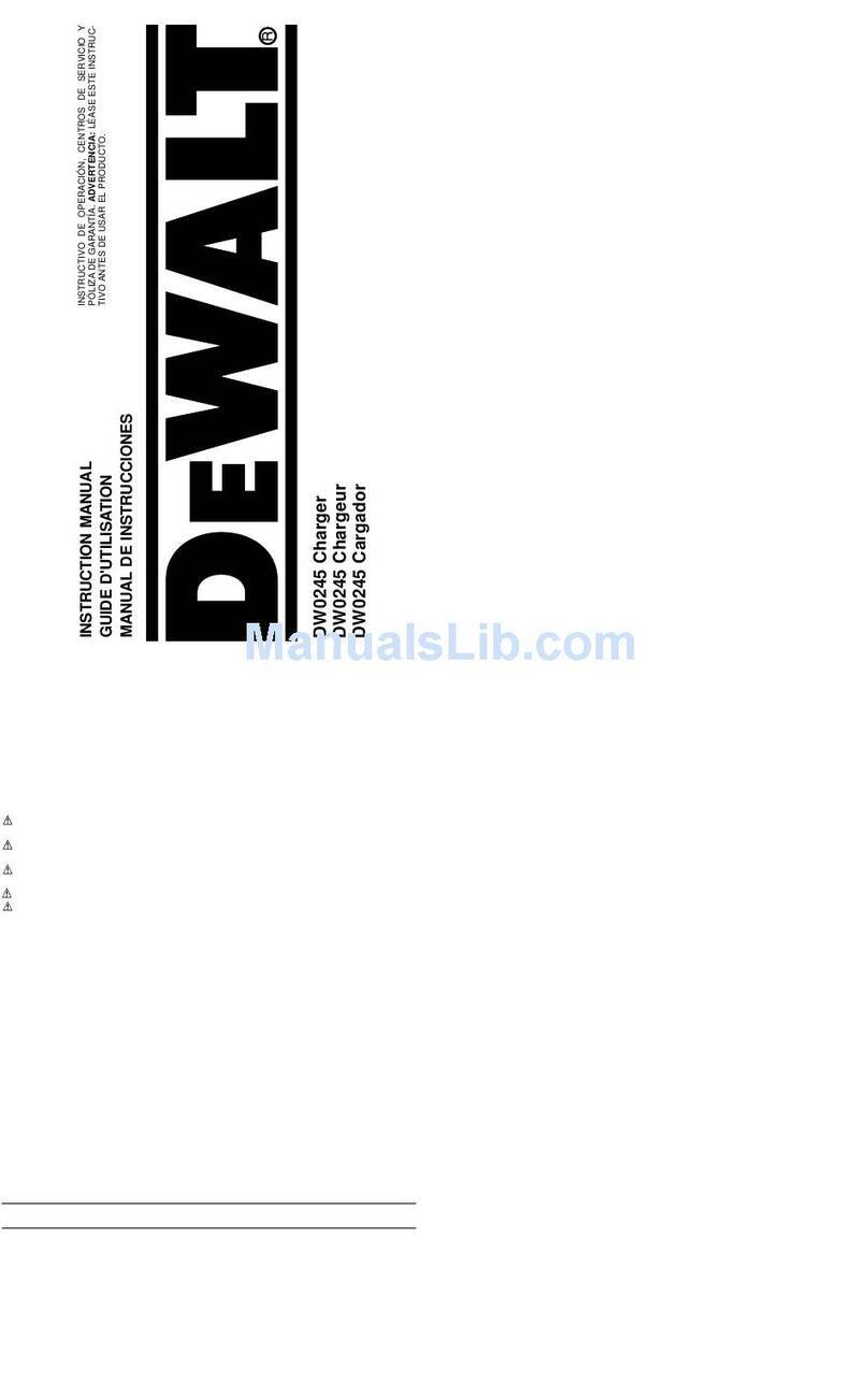 DeWalt DW0245 User manual