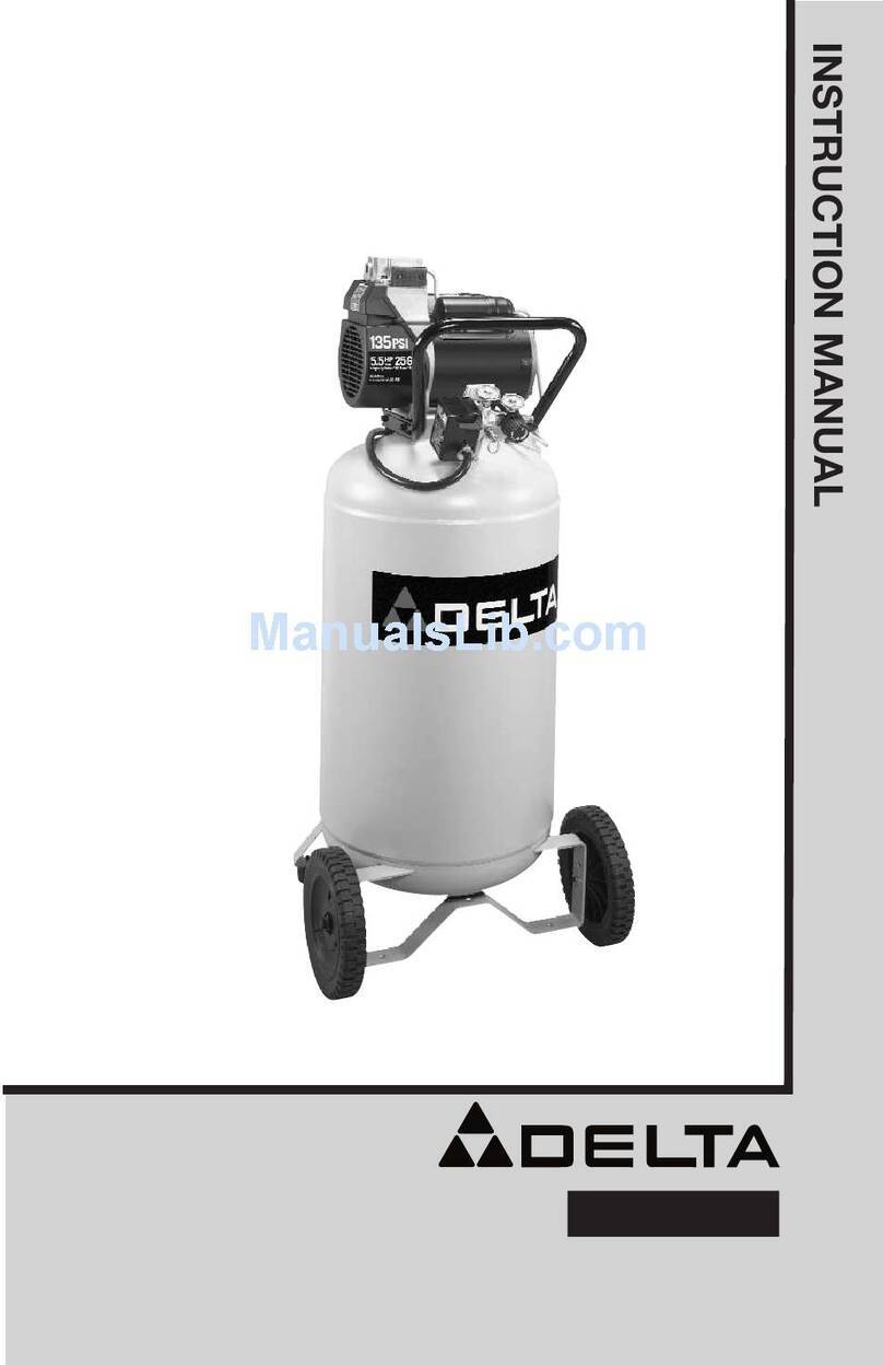 Delta Oil-Free 66-651 User manual
