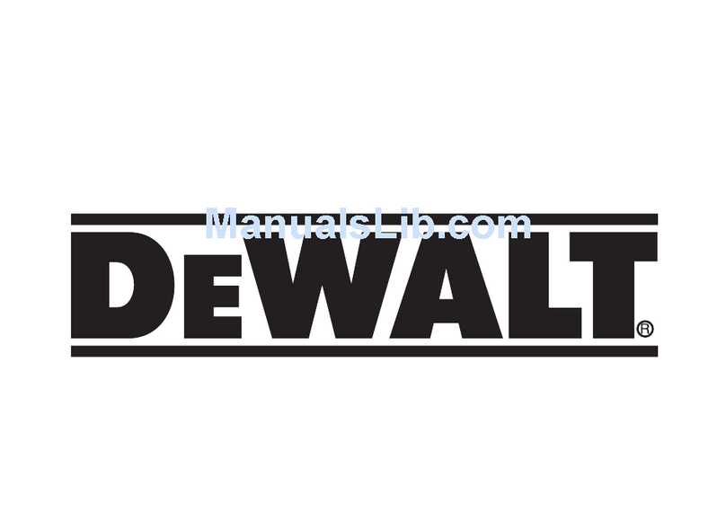 DeWalt D26411 User manual