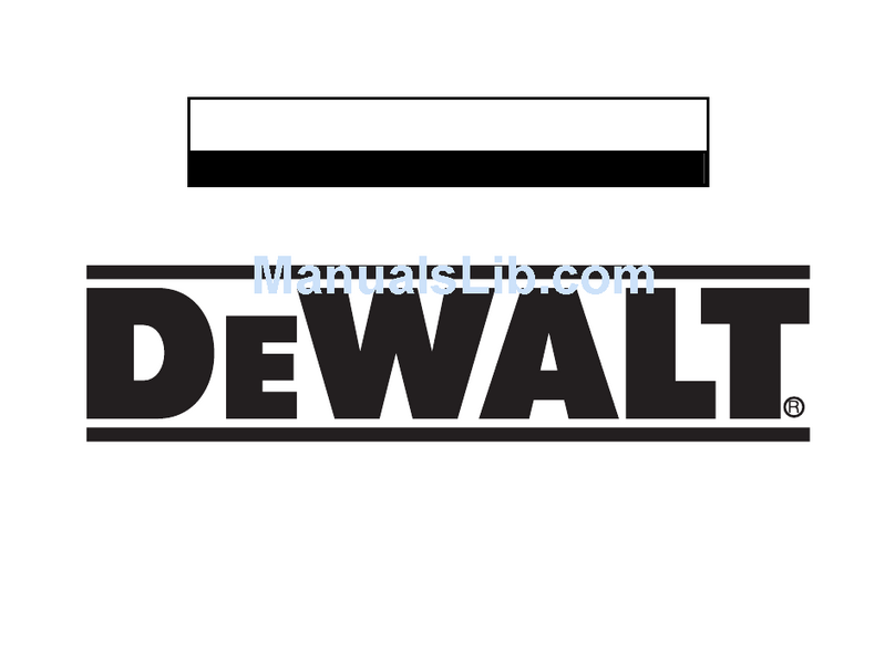 DeWalt D28112 User manual DeWalt D28112 User manual