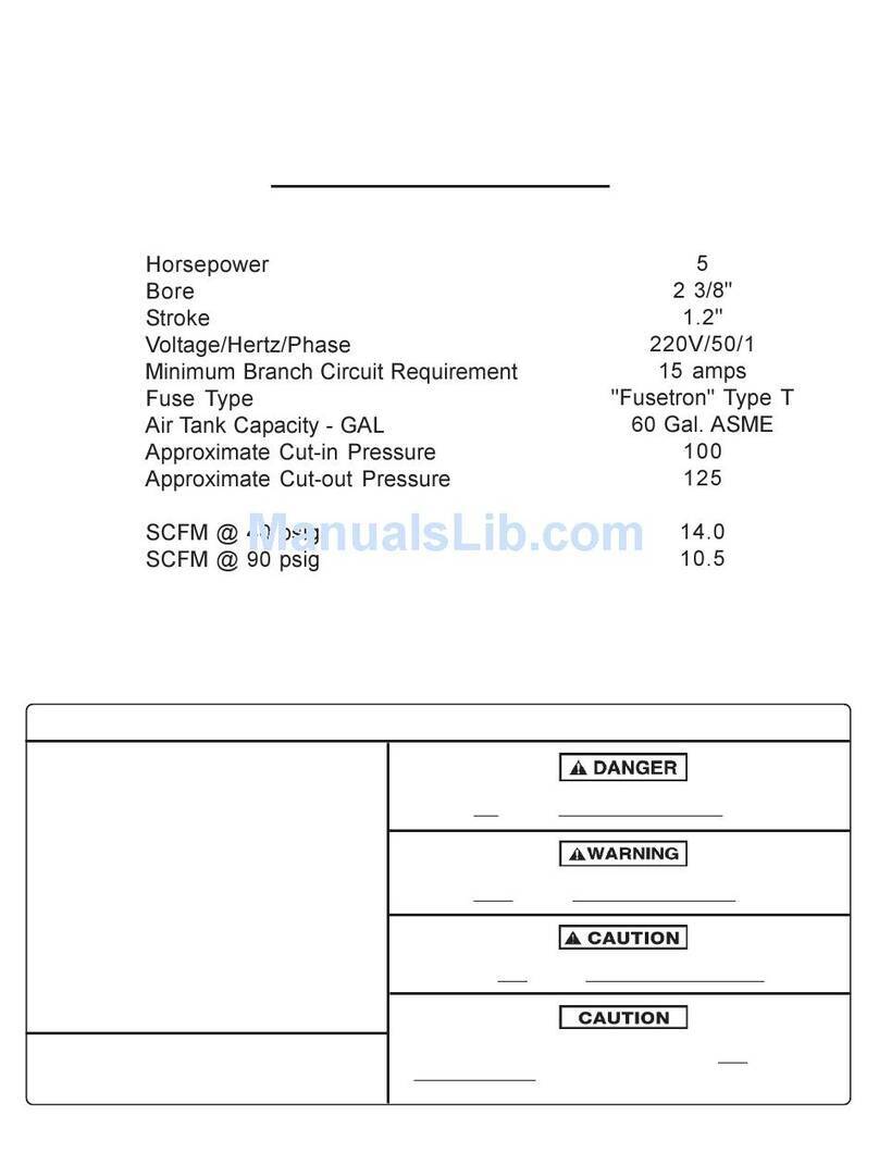 DeVilbiss FTV560V User manual
