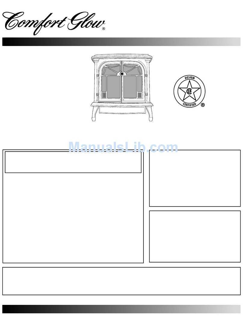 Comfort Glow CSNPT OWNER'S OPERATION AND INSTALLATION MANUAL