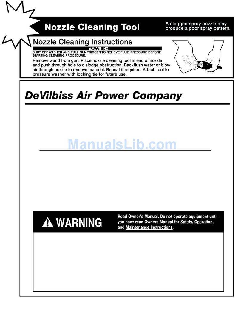 DeVilbiss Air Power Company MPG-1420-A owner's manual DeVilbiss Air Power Company MPG-1420-A owner's manual