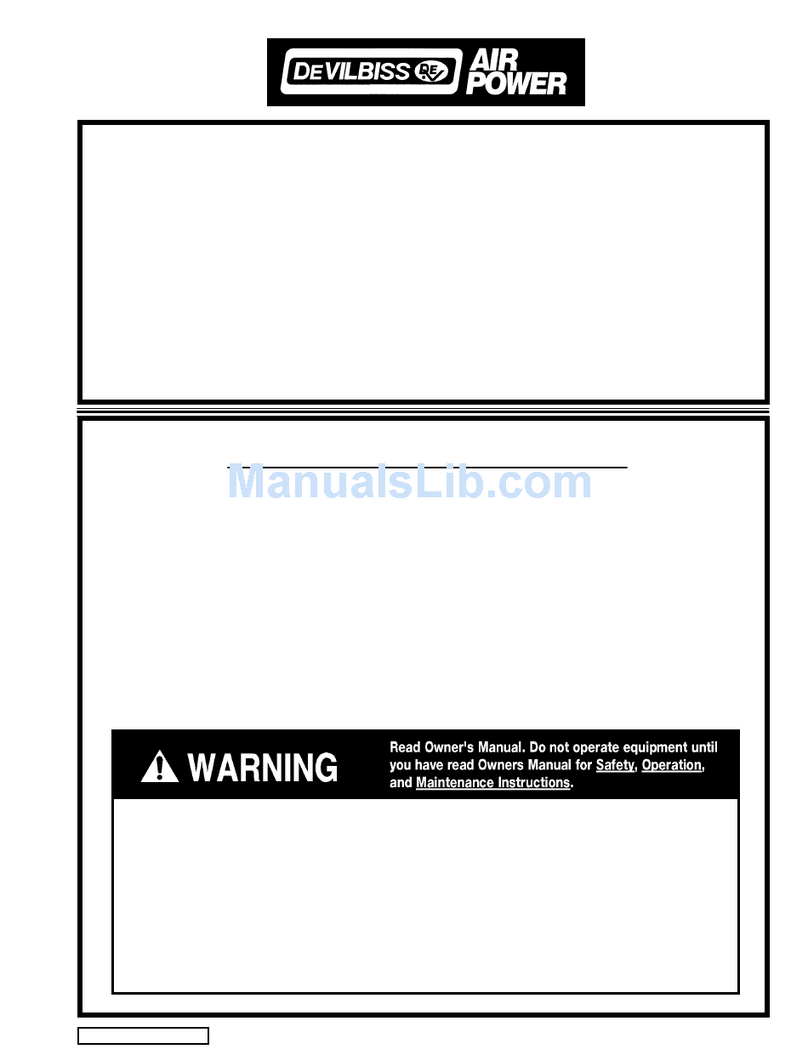 DeVilbiss MGP-4600 owner's manual DeVilbiss MGP-4600 owner's manual