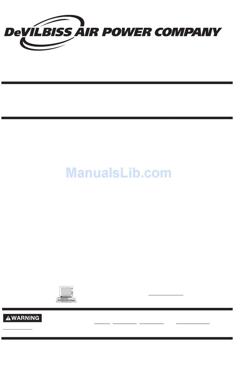 DeVillbiss Air Power Company D26368 Operator's manual