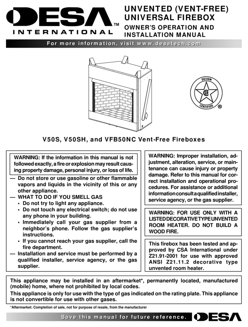 Desa V50S Quick start guide