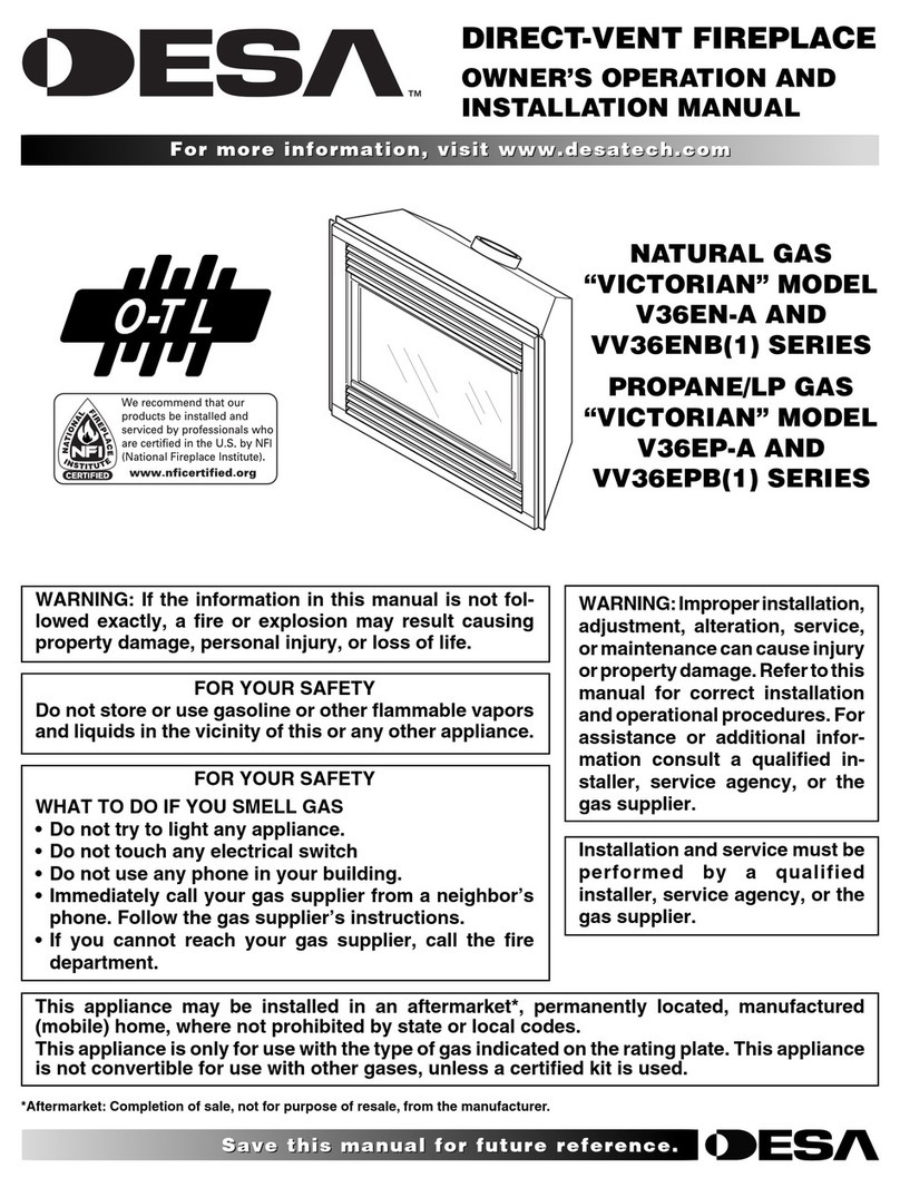 Desa VICTORIAN V36EN-A Series Quick start guide