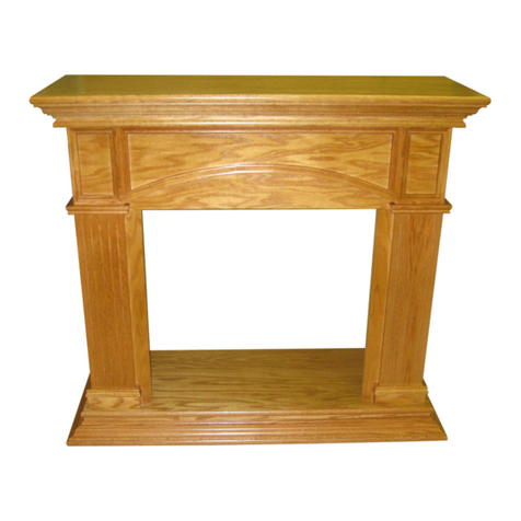 Desa Mantel and Base W26RO Assembly and installation instructions Desa Mantel and Base W26RO Assembly and installation instructions