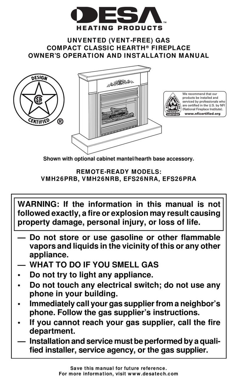 Desa EFS26NRA Quick start guide